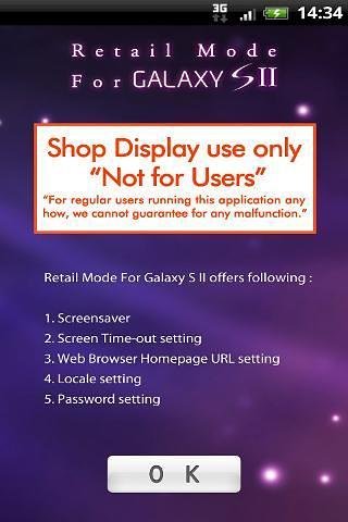 Retail Mode For Galaxy S...截图1