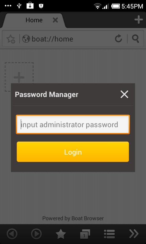 Boat Password Manager Add-on截图3