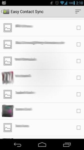Easy Contact Sync (Backup)截图4