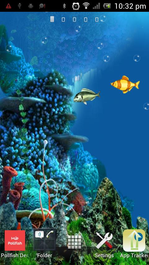 Bubble Aquarium Live Wallpaper截图1