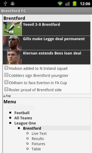 Brentford FC News截图1