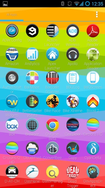 Circled Icon Pack HD FREE截图6