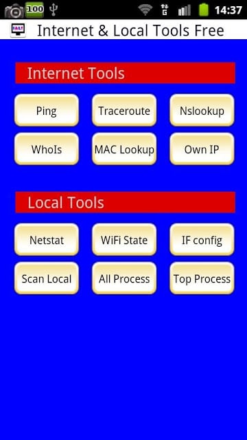 Internet &amp; Local Tools Free截图6