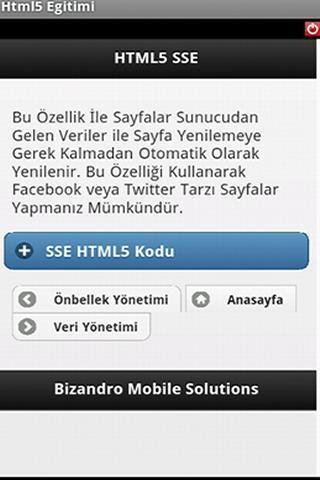 HTML5 Eğitimi截图2