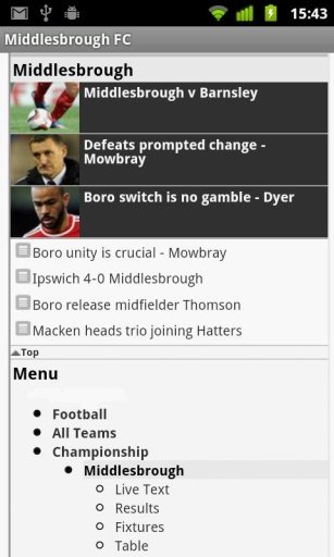 Middlesbrough FC News截图1