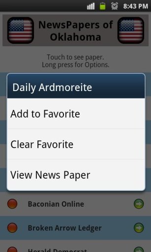 All Newspapers Oklahoma - Free截图6