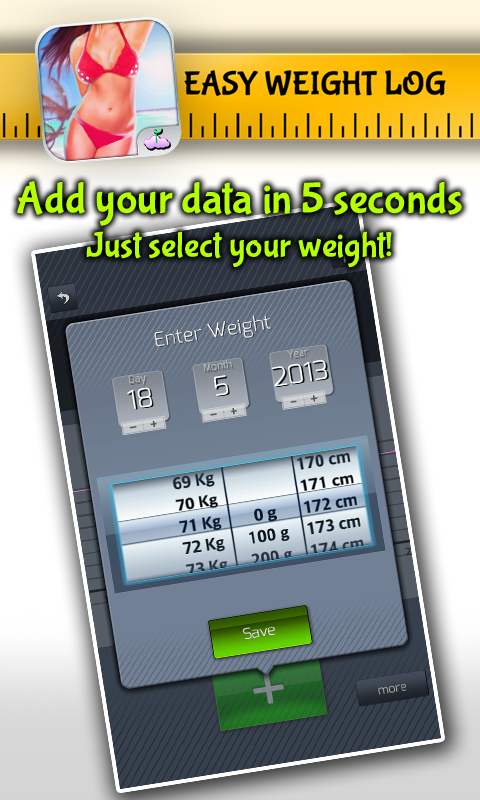 Easy Weight Log截图2