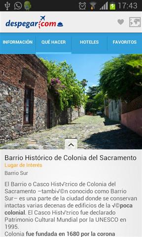 殖民地萨克拉门托 Guía de Colonia de Sacramento截图3