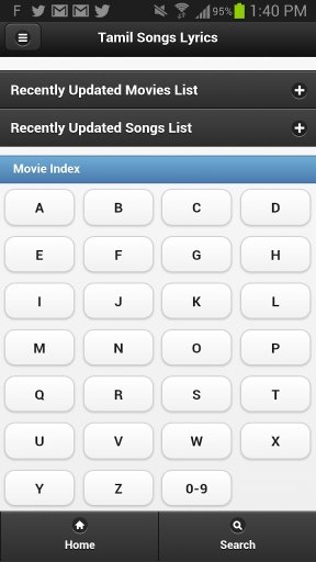Tamil Songs Lyrics - Web App截图2