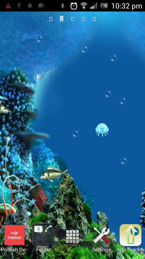 Bubble Aquarium Live Wallpaper截图2