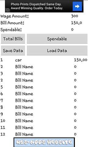 The Bill Tracker截图2