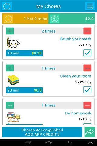 Chores for Rewards截图2