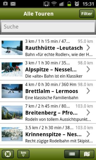 Alpen Guide Rodeln截图3