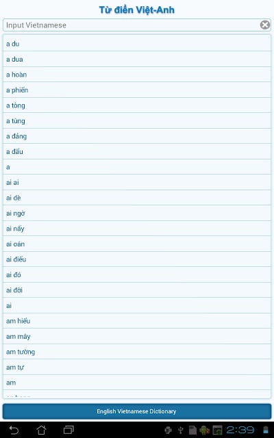 Vietnamese English Dictionary截图4