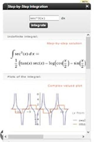 积分计算器 Integral Calculator截图3