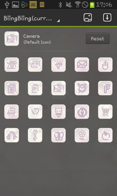 Bling Bling go launcher theme截图2