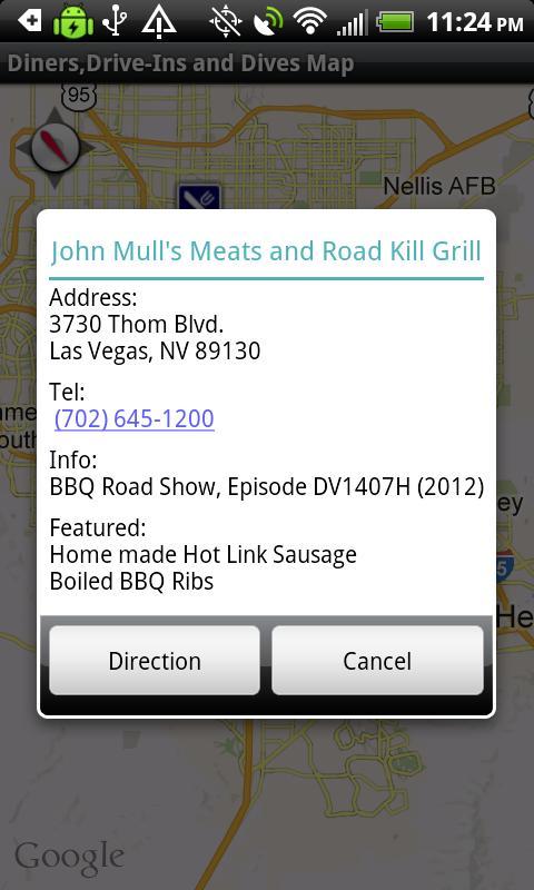 Diners and Drive-ins on Map截图4