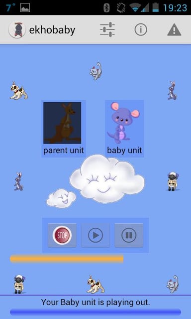 ekhobaby - baby monitor截图2