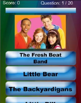 Kids TV Show Theme Song Trivia截图1