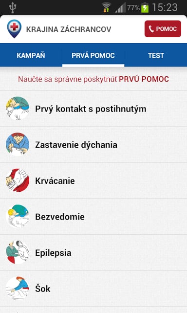 Prv&aacute; pomoc截图1