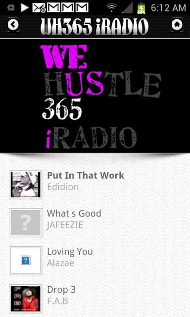 The WeHustle365 iRadio App截图1