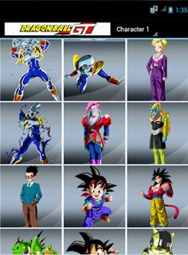 Dragon Ball GT Character截图3