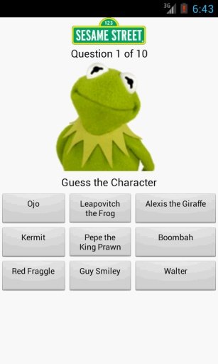 Sesame Street Quiz截图1