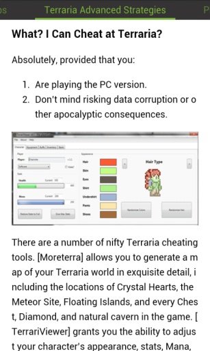 Terraria Cheats Guide截图6