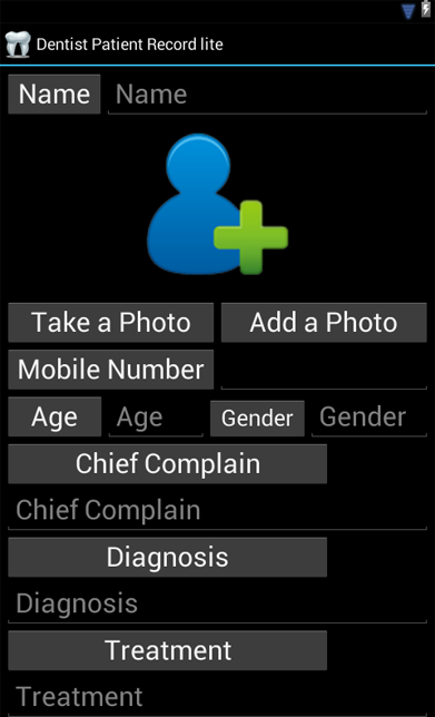 Dentist Patient Record lite截图2