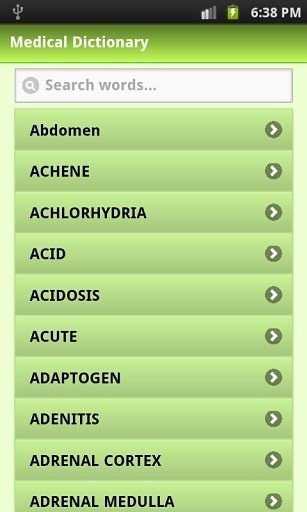 医学词典 Medical Dictionary Lite截图2