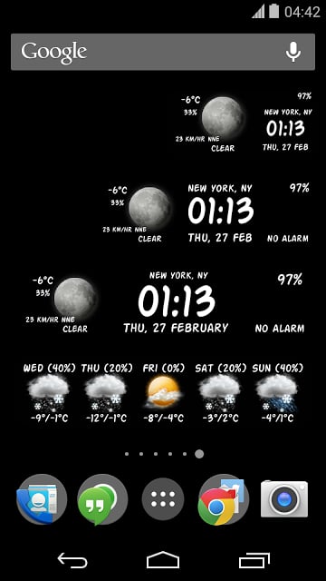 FancyClock Widget Free截图3