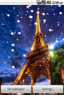 Paris by night Live Wallpaper截图3