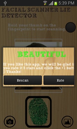 Fingerprint Beauty Detector截图4