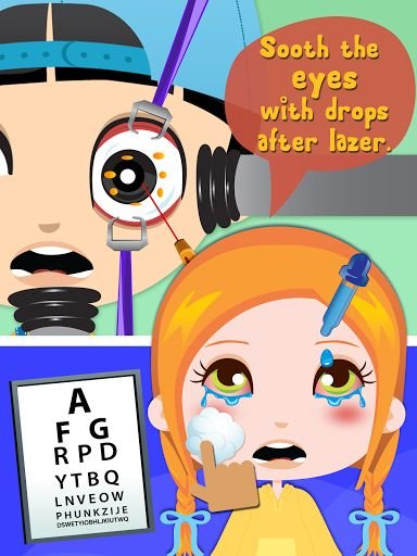 Eye Doctor - Kids games截图10