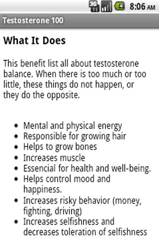 Boost Testosterone One Hundred截图2