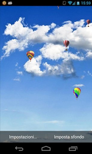 SKY BALLOON LIVE WALLPAPER HD截图2