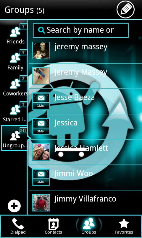 Cyanogen ICS GO Contacts截图7