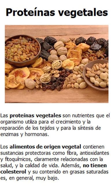 Nutrici&oacute;n, Prote&iacute;nas截图1