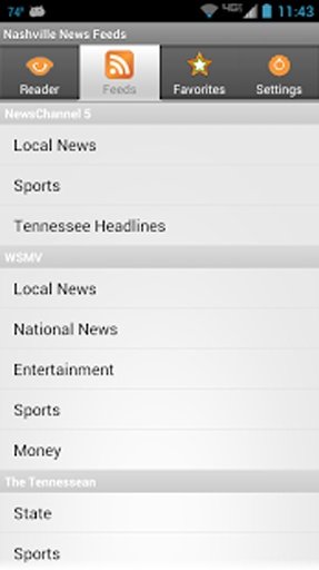 Nashville News Feeds截图3