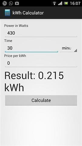 千瓦时计算器截图3