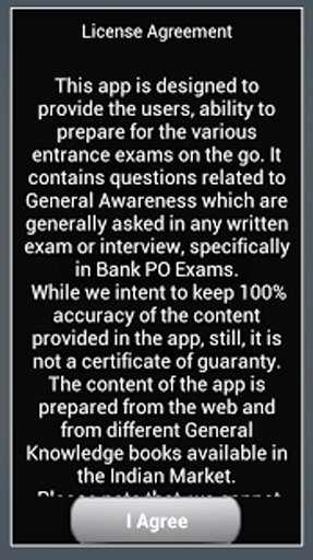 Bank Exam GK Questionnaire App截图10