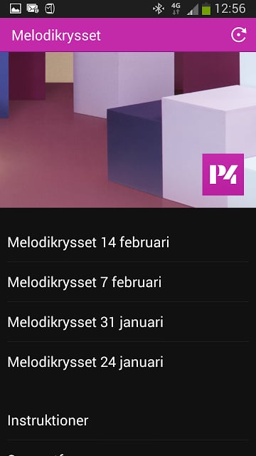 Gamla Melodikrysset i P4截图1