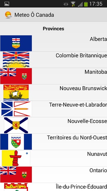 M&eacute;t&eacute;o au Canada截图1