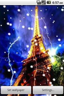 Paris by night Live Wallpaper截图5