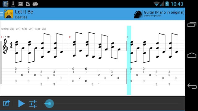 Guitar Tab Viewer截图4