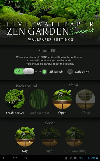 Zen Garden -Summer- ライブ壁纸截图1