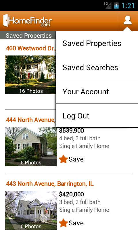 HomeFinder.com Real Estate截图3