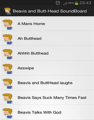 Beavis and Butt-Head SoundBoard截图1