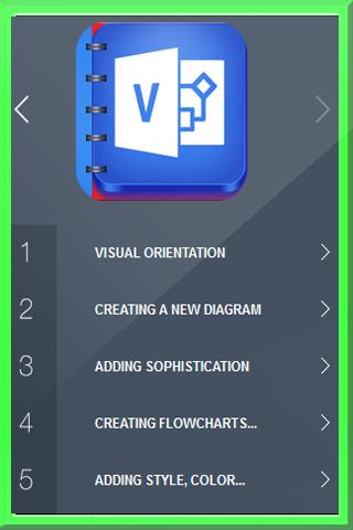 微软的Visio2013教程截图1