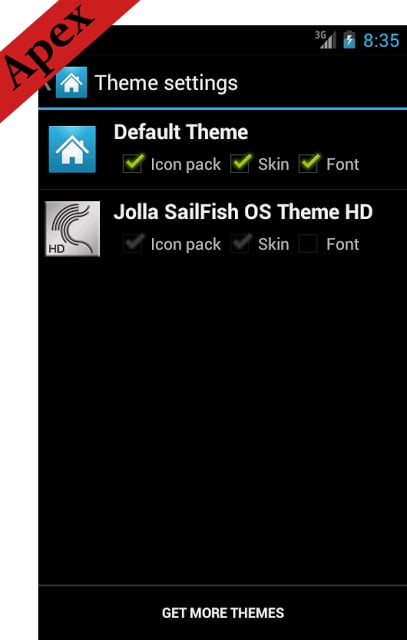 Jolla SailFish OS Theme HD截图8